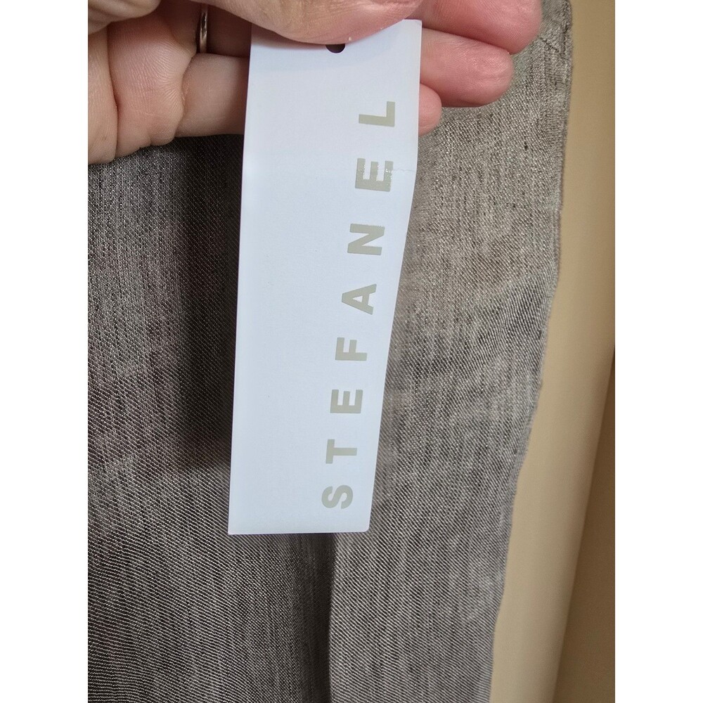 Stefanel brown‎ trouser pants women's size 4 (new) - Picture 2 of 11